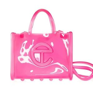 Telfar x Melissa Medium Jelly Shopper
Clear Pink
~